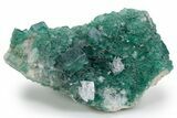 Green Fluorescent Cubic Fluorite Crystals - Madagascar #360470-1